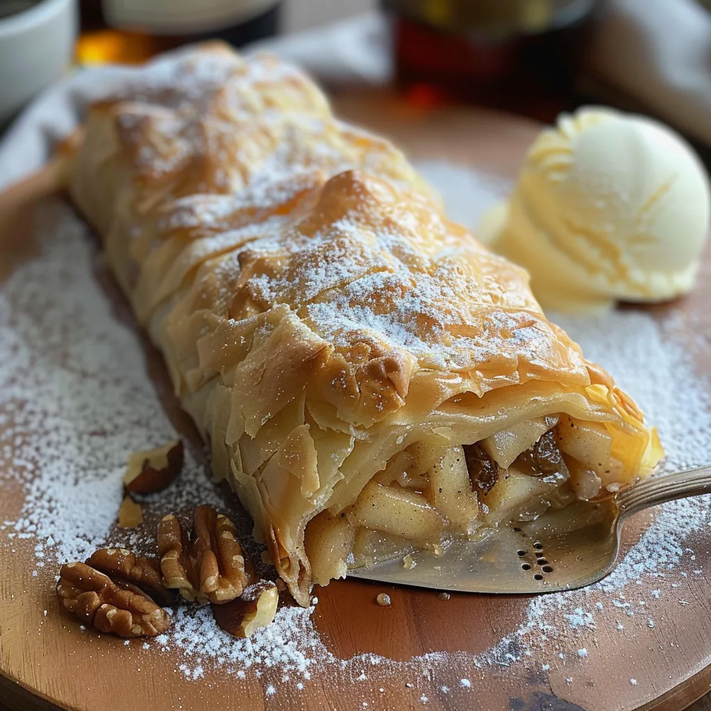 Strudel aux pommes