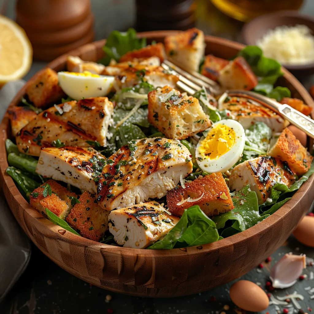 Salade César maison