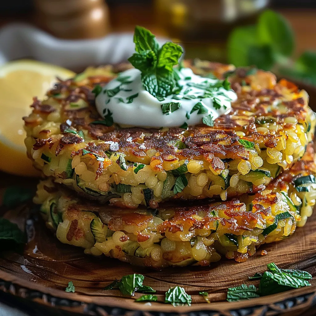 Recette Galettes Lentilles Courgettes - Plat Végétarien Protéiné