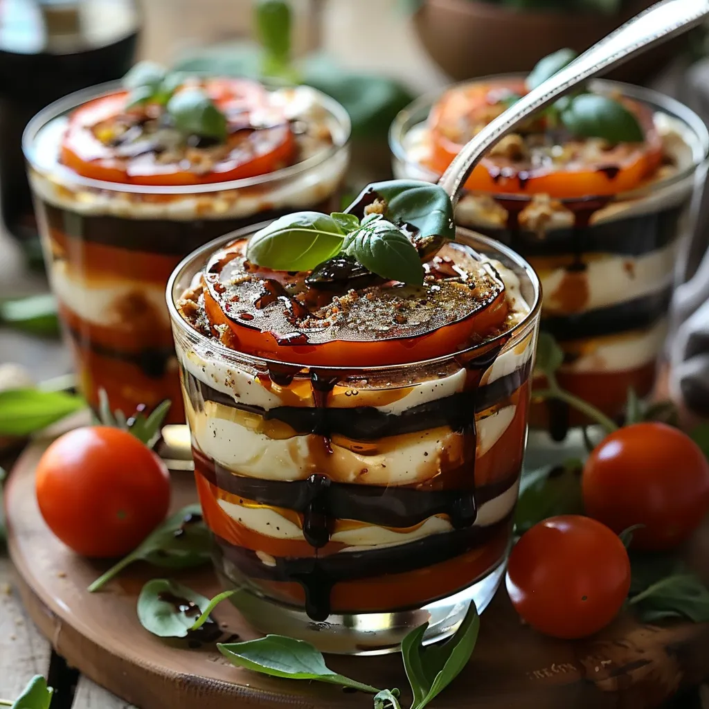 Tiramisu Salé aux Aubergines