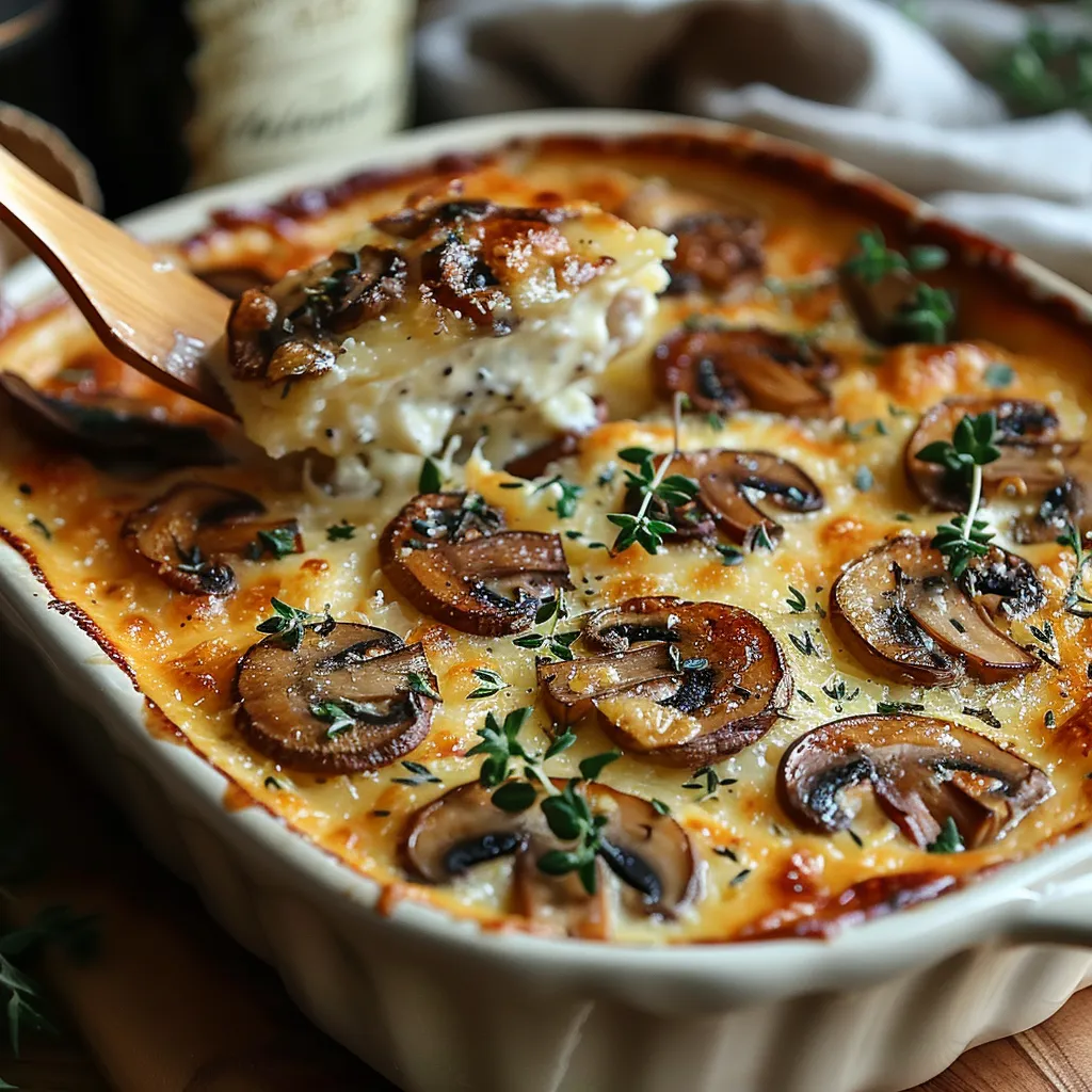 Clafoutis Salé aux Champignons : Recette Française Végétarienne Originale