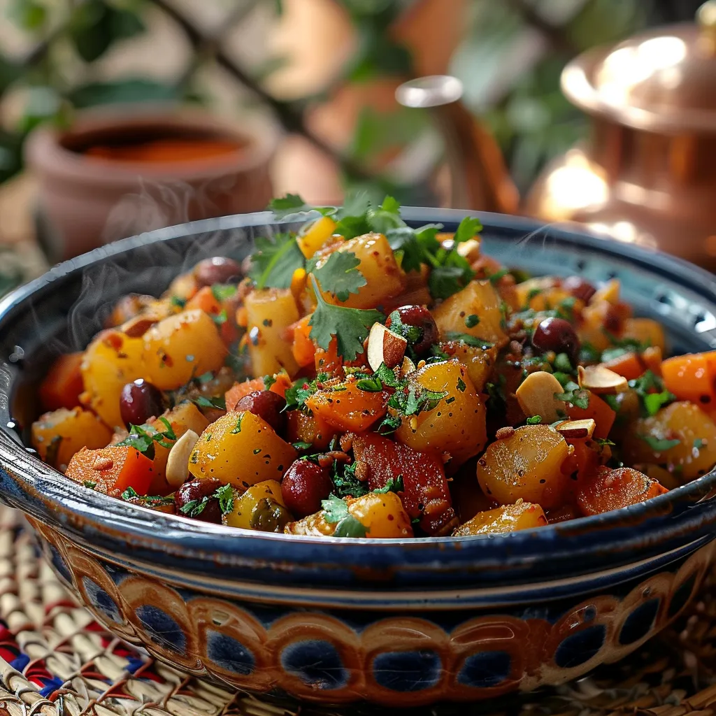 Tajine d’Été de Légumes Rôtis