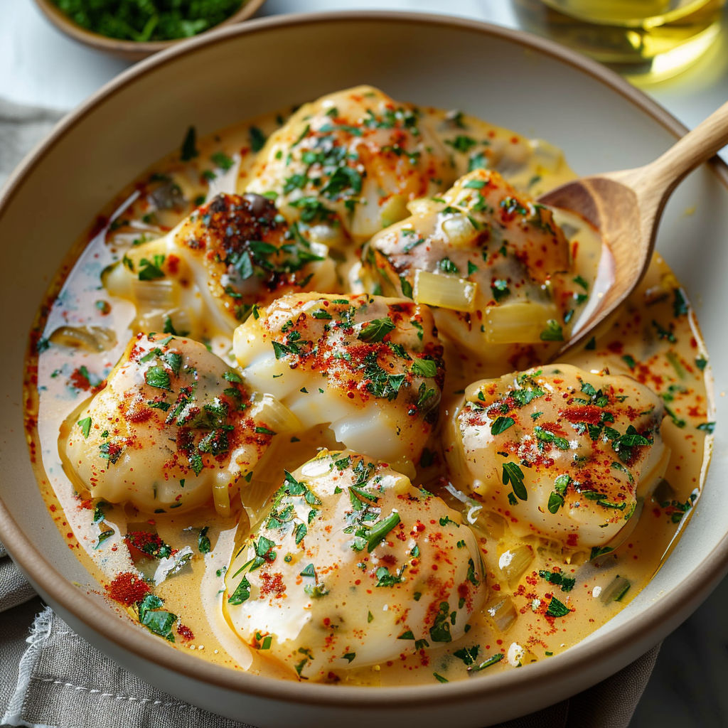 A bowl of food with a wooden spoon in it.