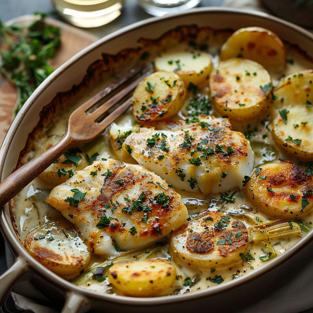 A bowl of food with a fork in it.