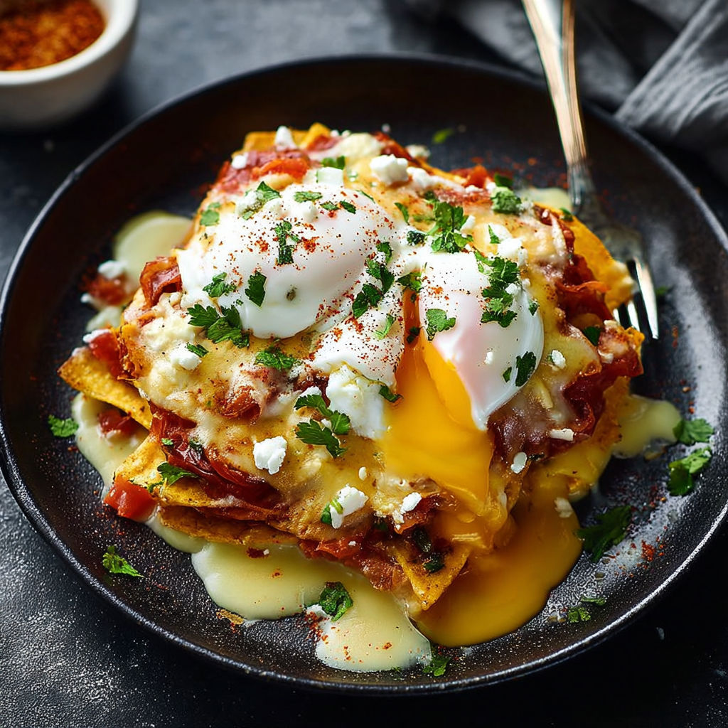 A plate of food with a fried egg on top.