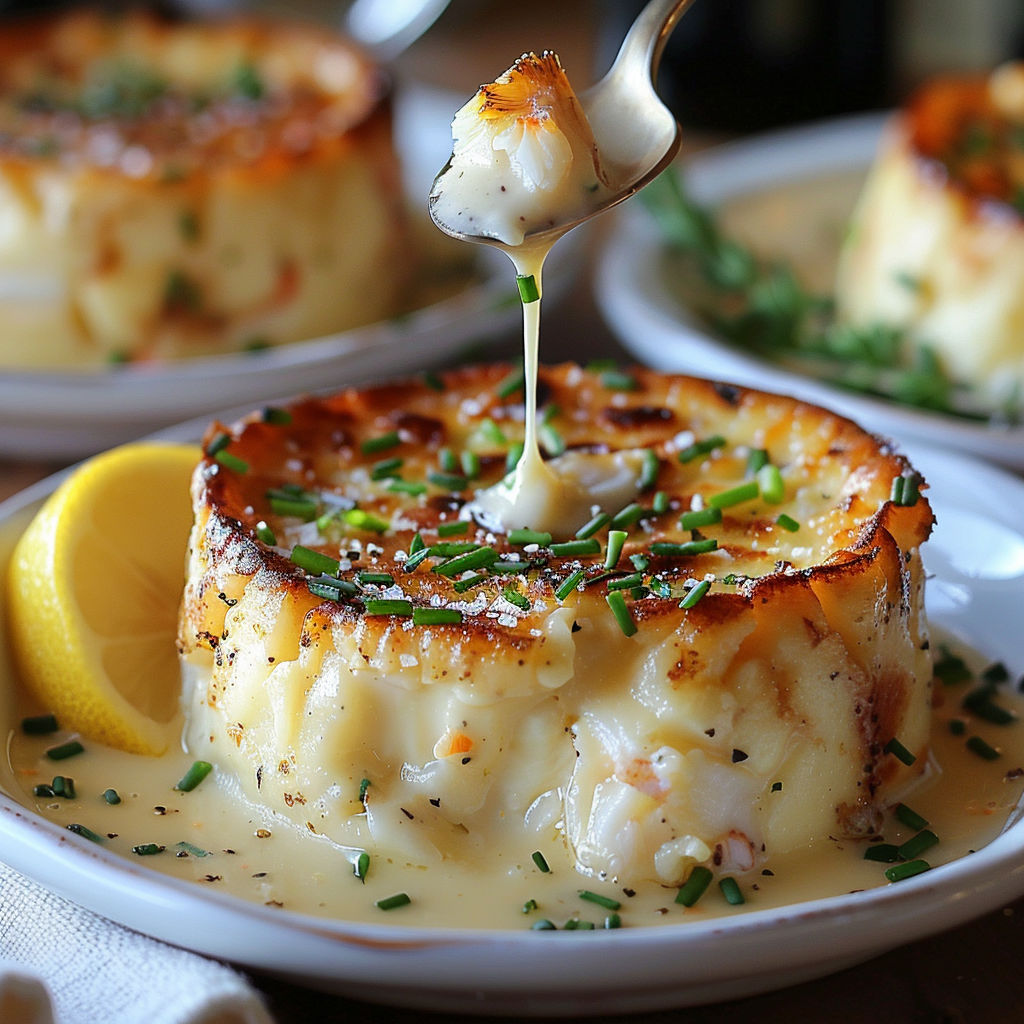 A plate of food with a spoon in it.