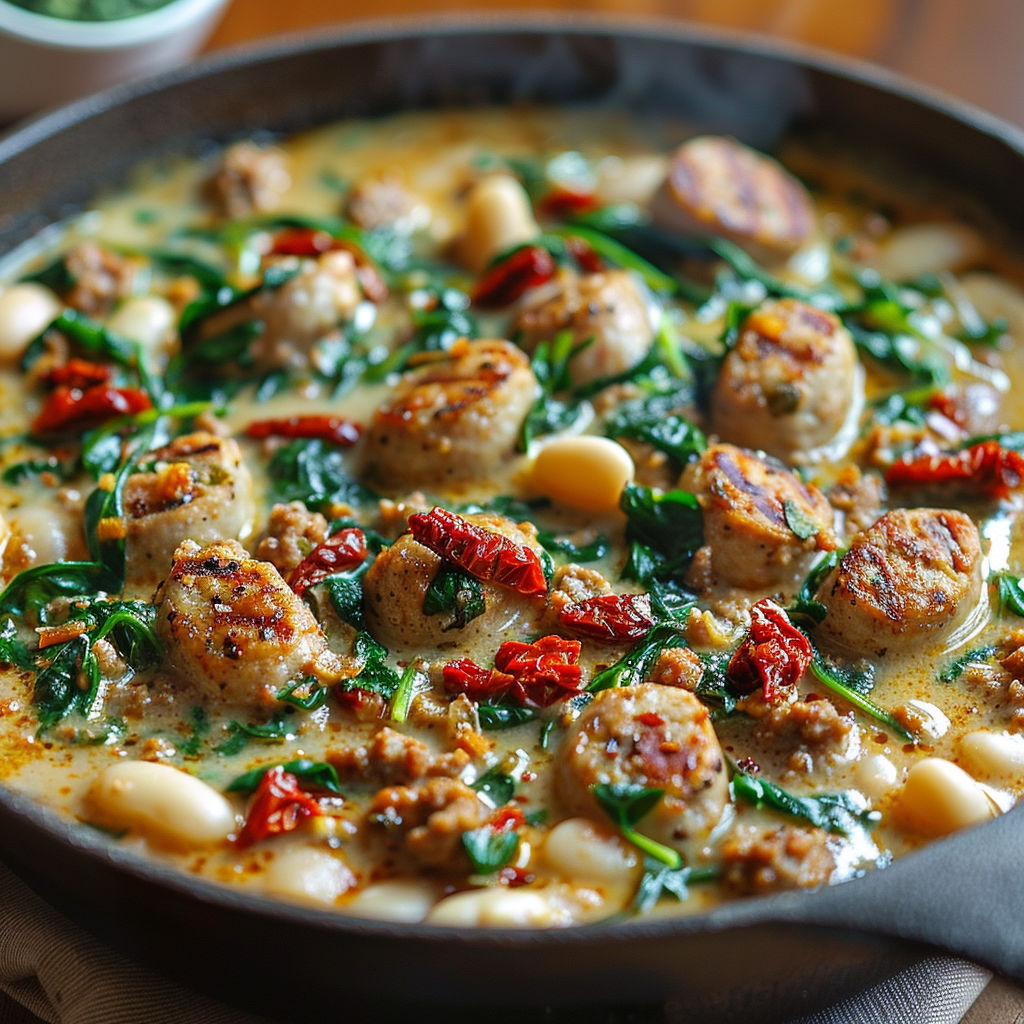 A delicious meal with meat and vegetables.