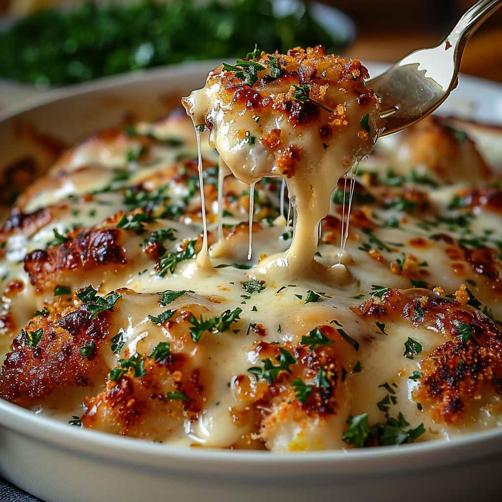 A white bowl of food with a spoon in it.