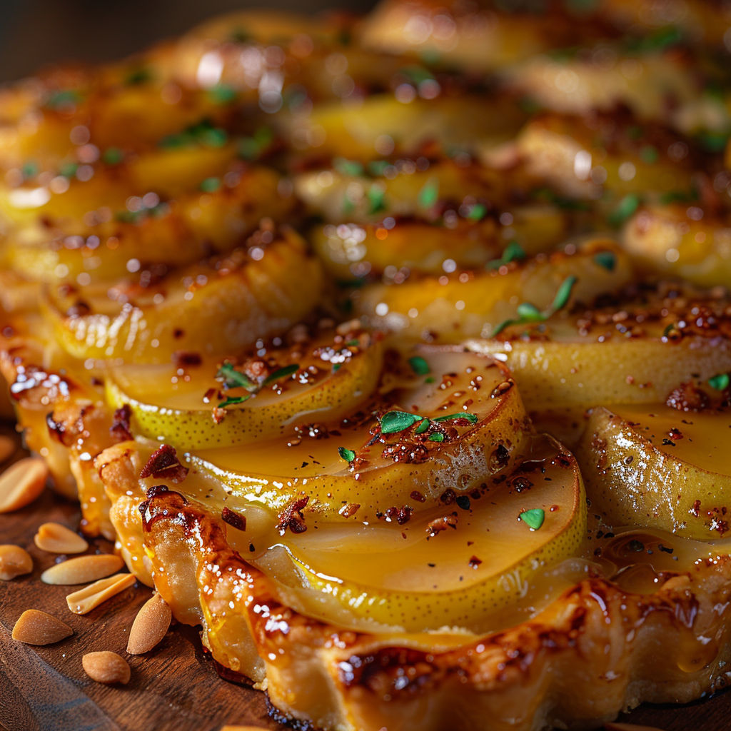 A close up of a delicious dessert.