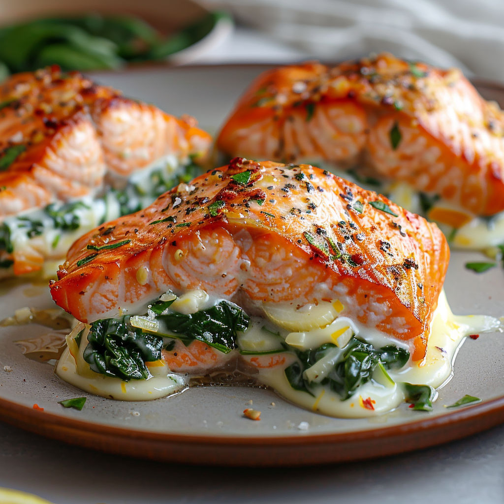 A plate of fish with sauce on it.