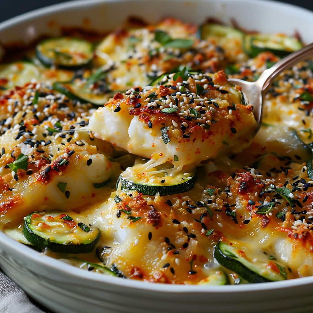 A bowl of food with a fork in it.