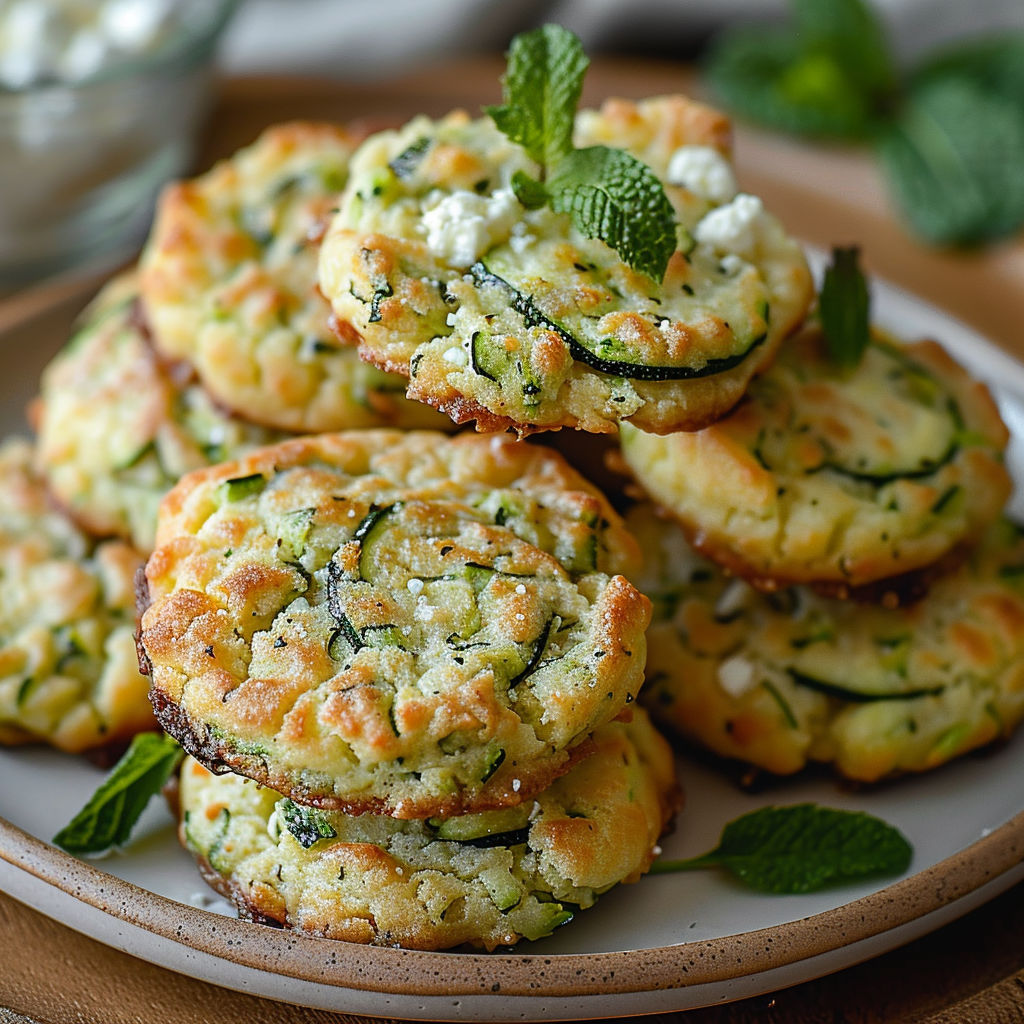 A plate of food with a green topping.