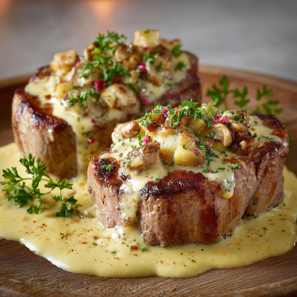 A plate of meat with sauce on it.