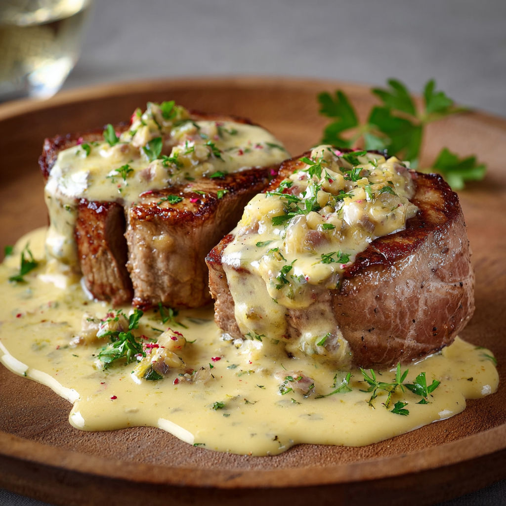 A plate of meat with sauce on it.