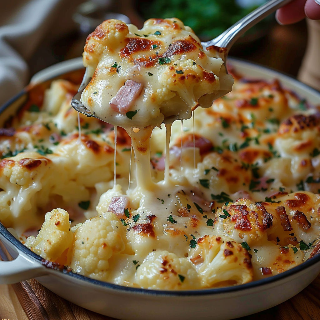 A bowl of food with a spoon in it.
