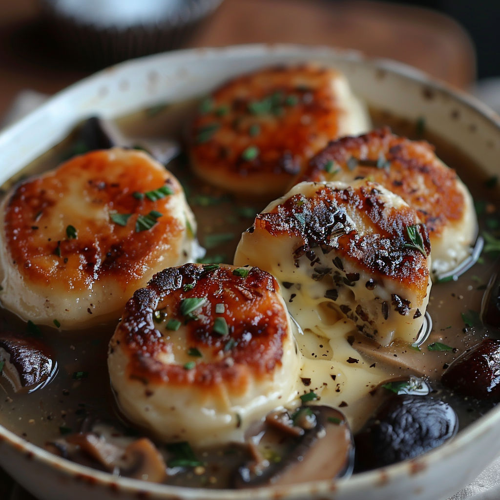 A bowl of food with a variety of ingredients.