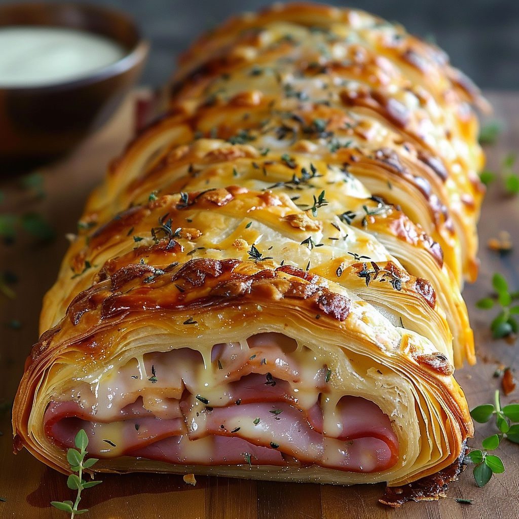 A sandwich is on a table.