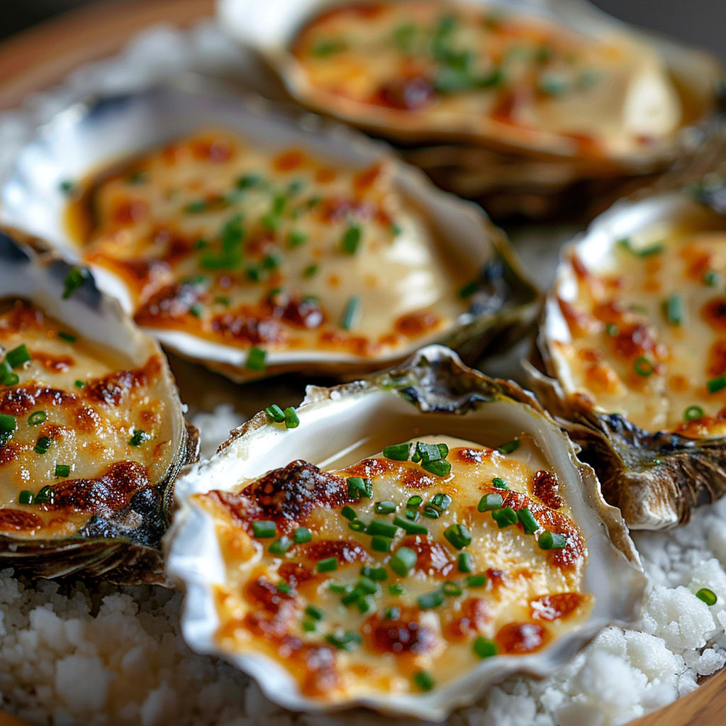 A plate of food with cheese and herbs on top.