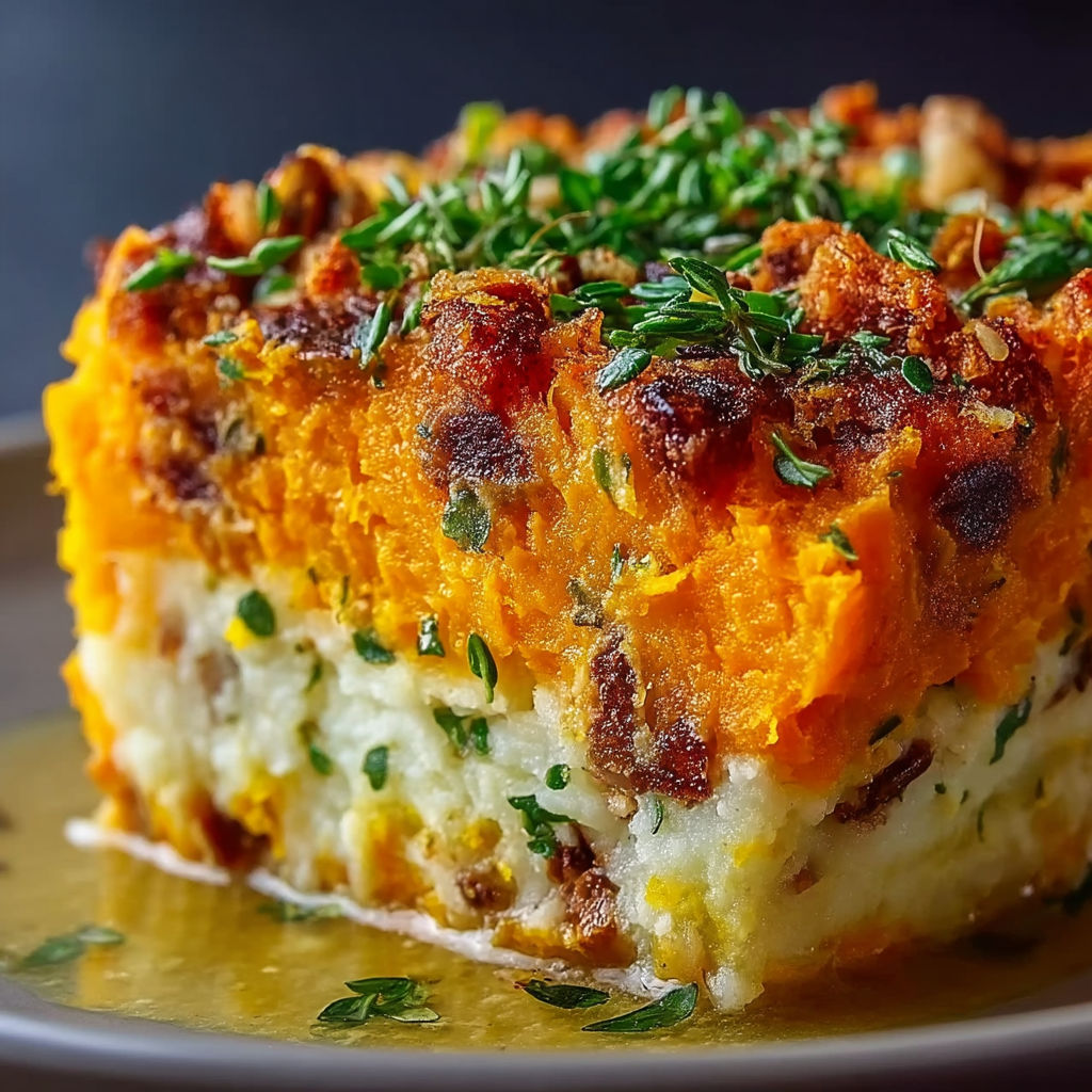 A plate of food with a slice of cake on it.