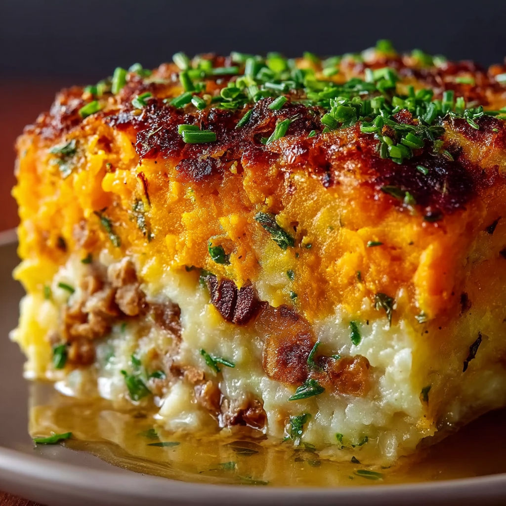 A close up of a food dish with a sauce.