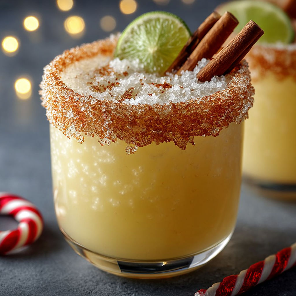 A glass of yellow liquid with a lime wedge and cinnamon stick in it.