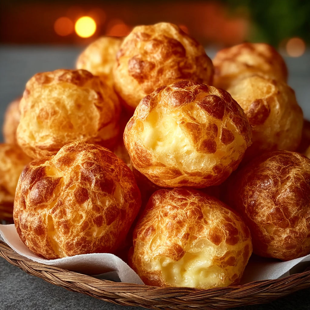 A basket of fried dough.