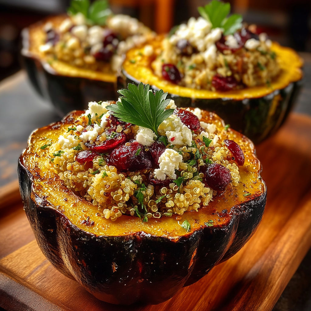 A bowl of food with a green garnish.