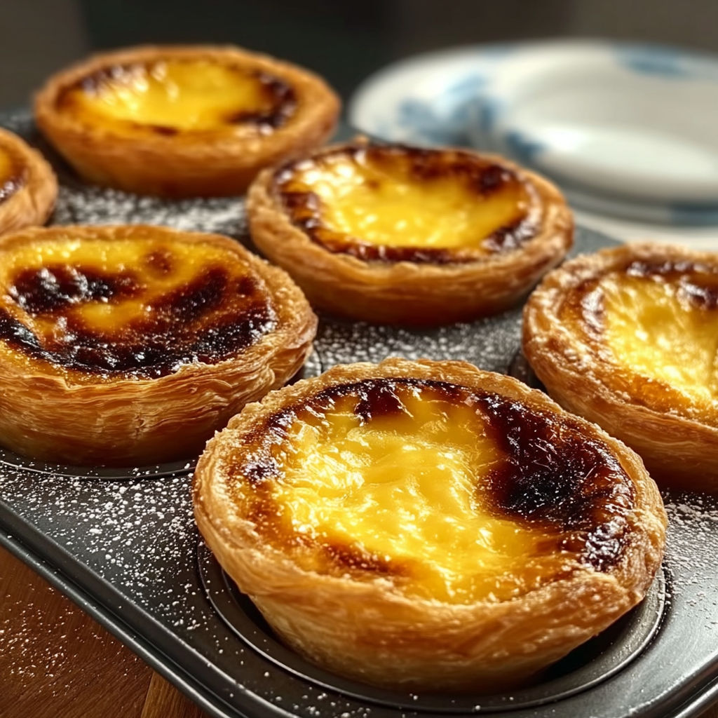Pastéis de Nata: La Tarte Portugaise Crémeuse et Délicieuse.