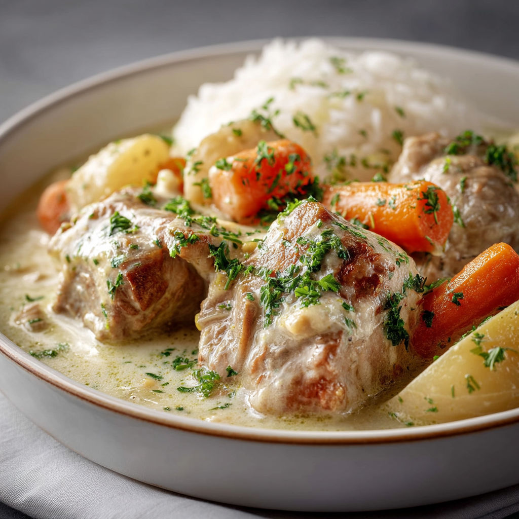 A bowl of food with rice and carrots.