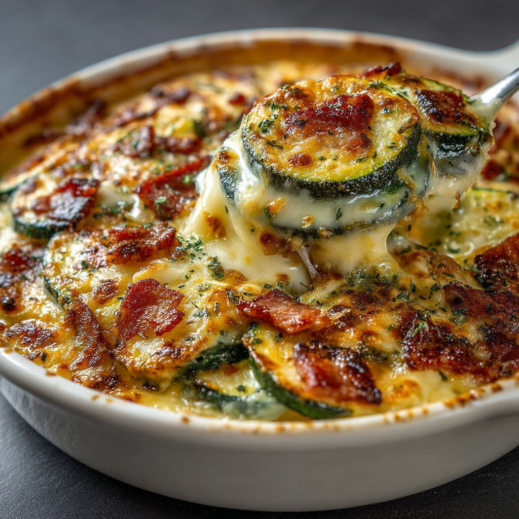A bowl of food with a spoon in it.