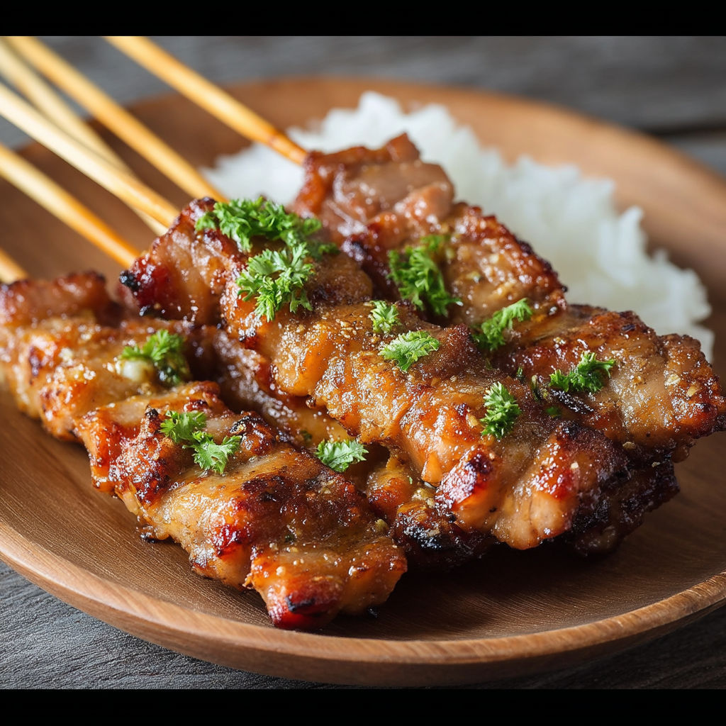 A plate of meat with rice and vegetables.
