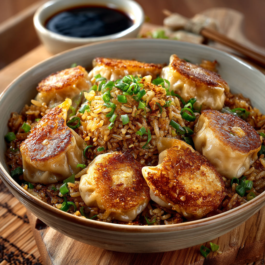 A bowl of food with rice and vegetables.