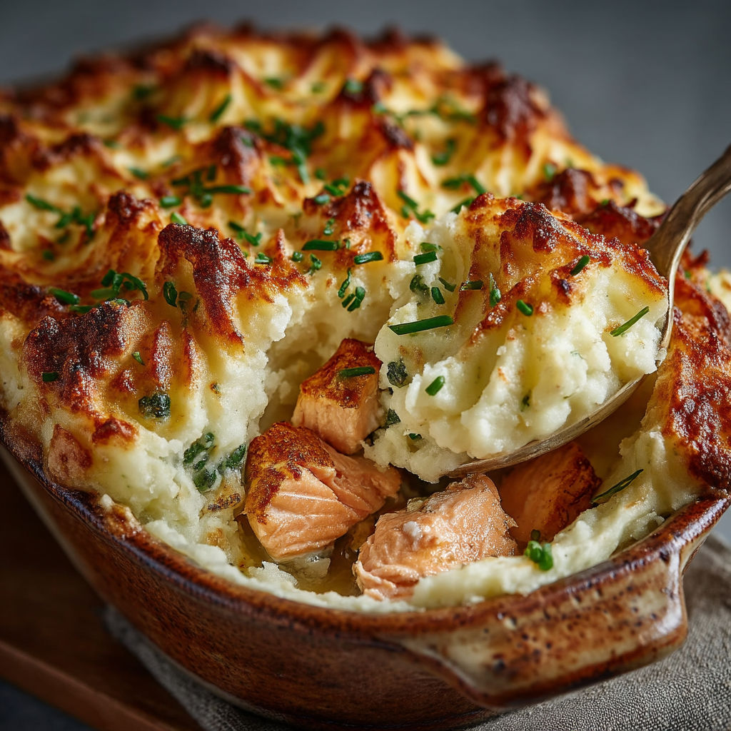 A close up of a baked dish with a fork in it.