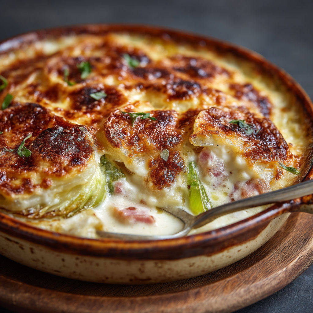 A bowl of food with a spoon in it.