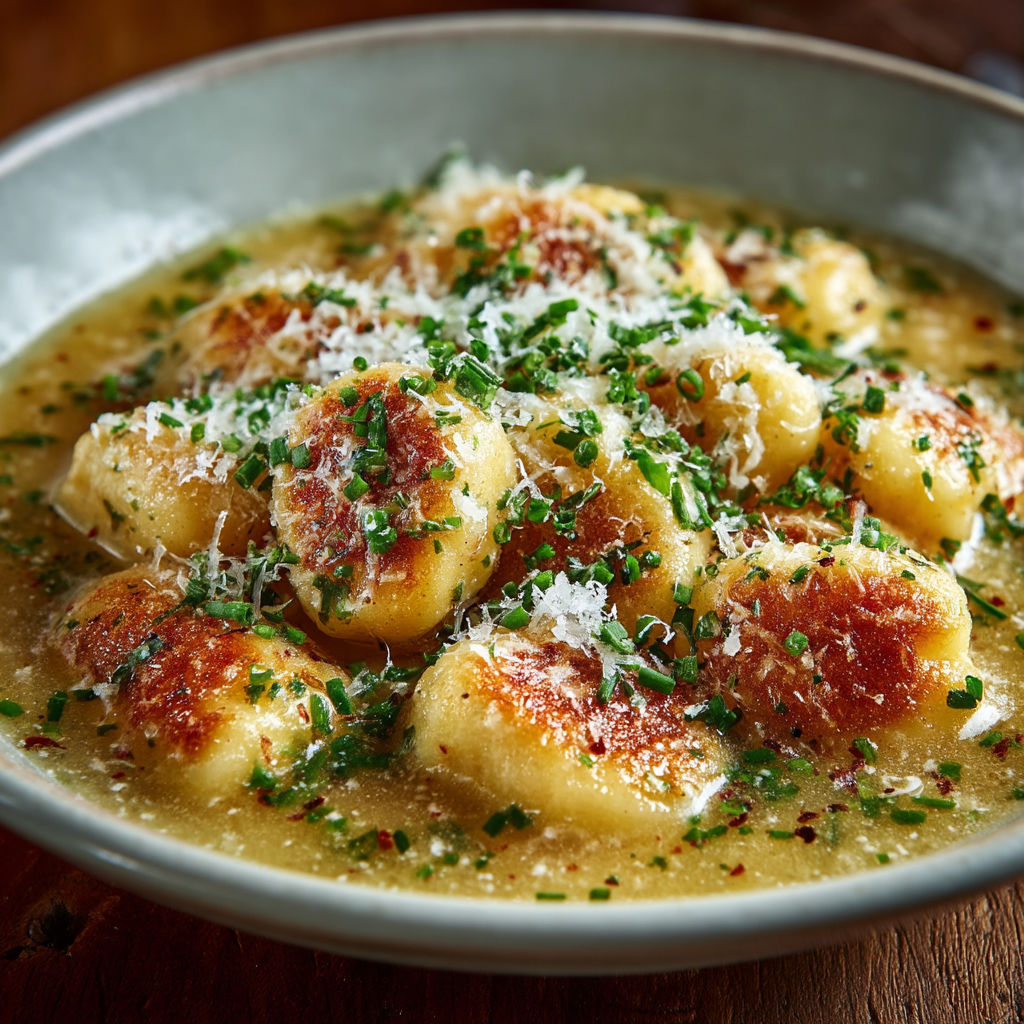 A bowl of pasta with sauce and cheese.