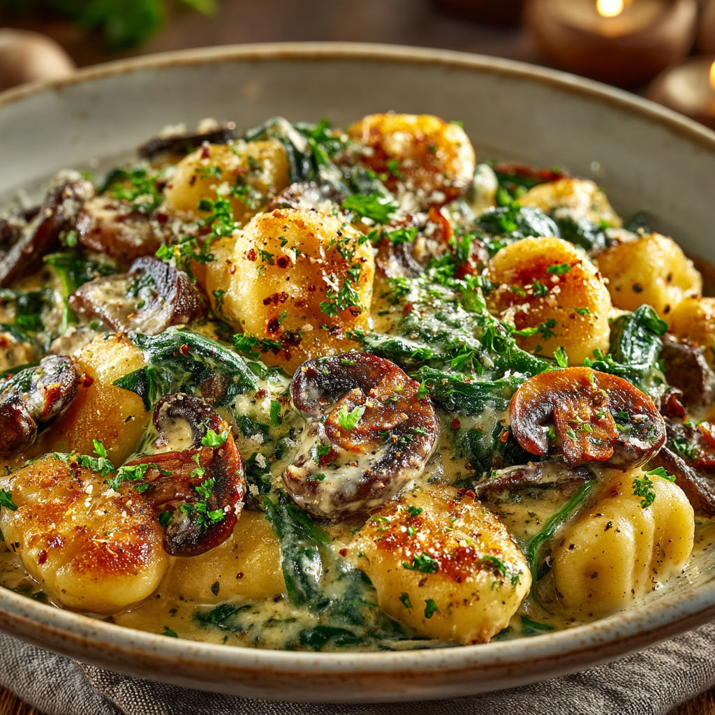 A bowl of food with a variety of ingredients.