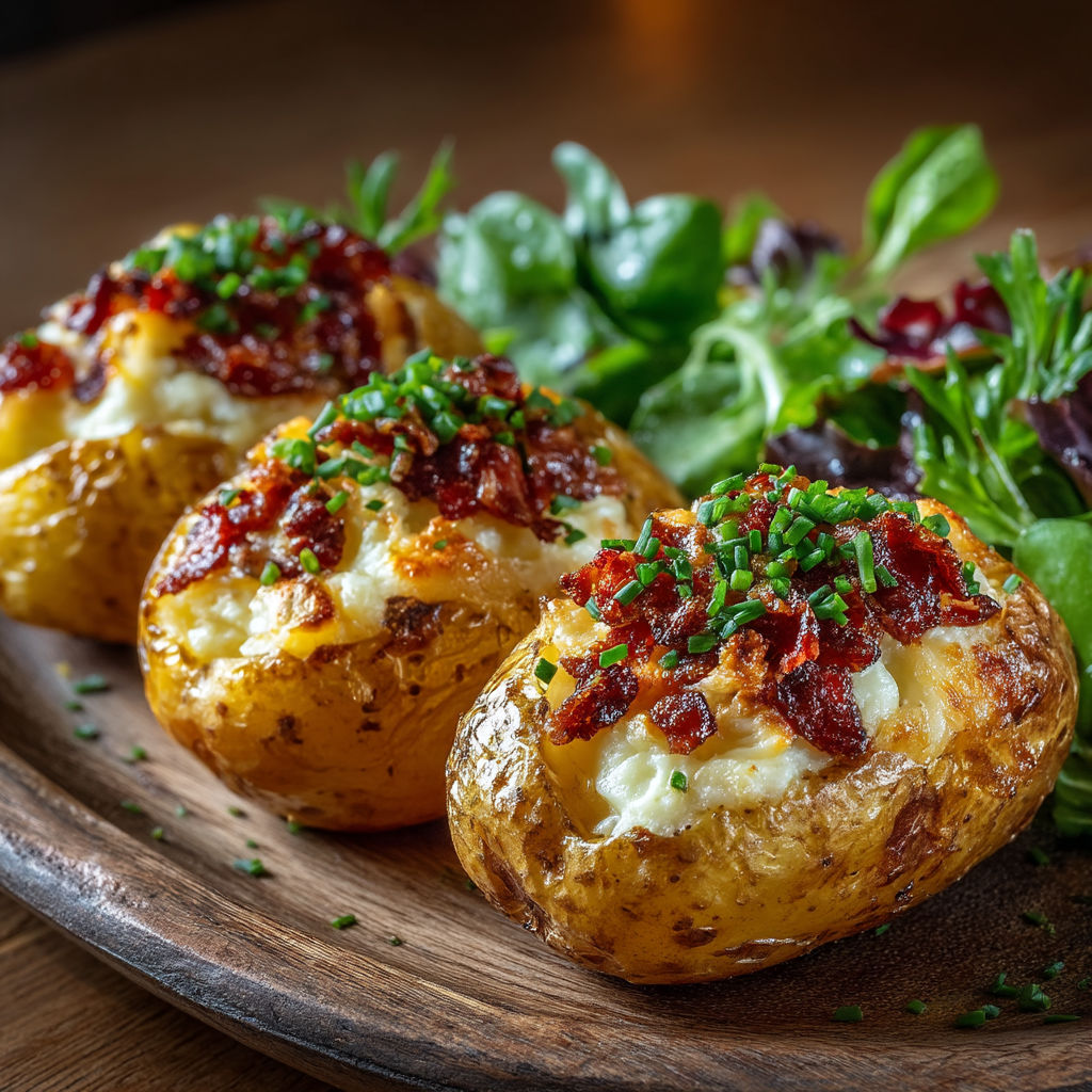 A plate of food with potatoes and greens.
