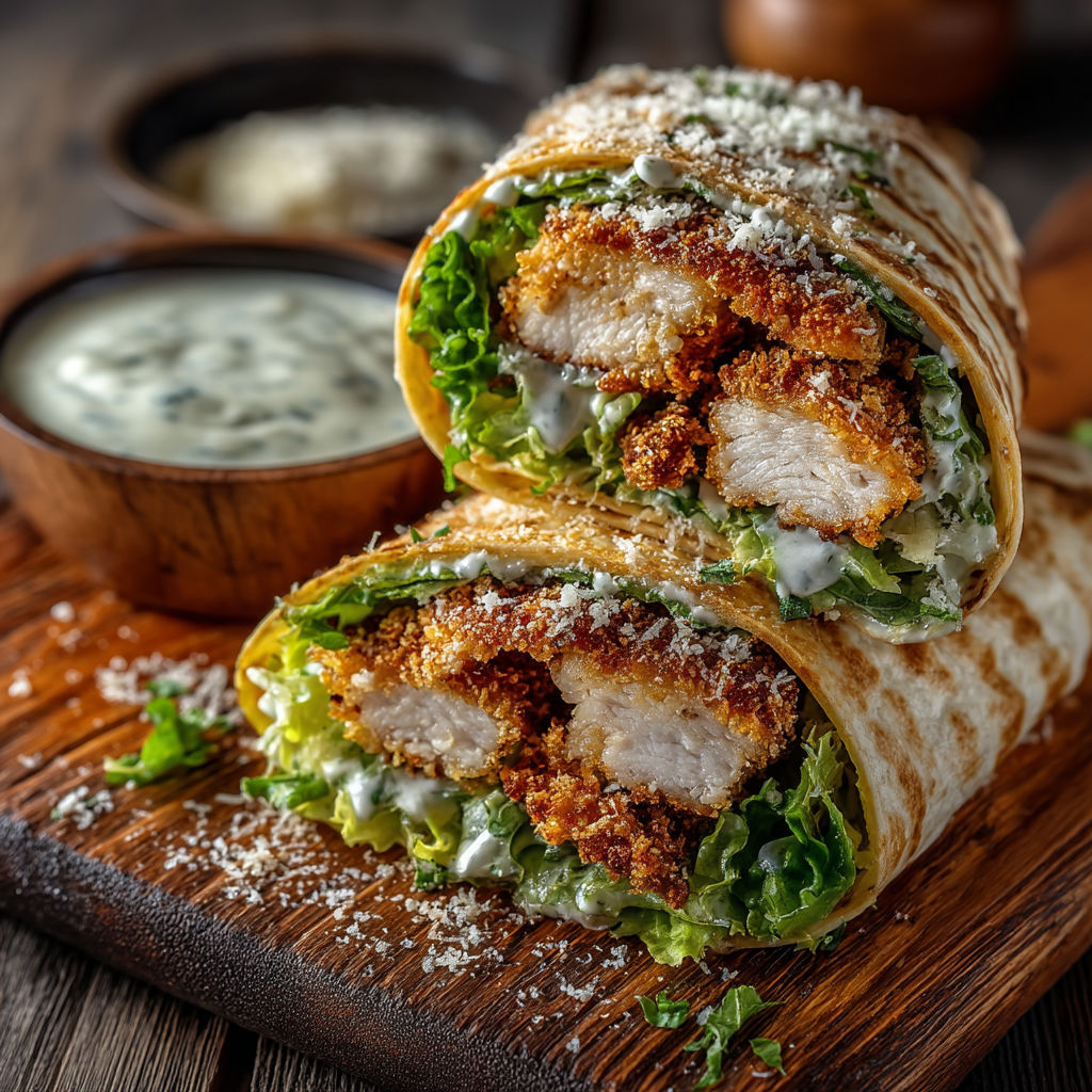 A sandwich with lettuce and chicken.