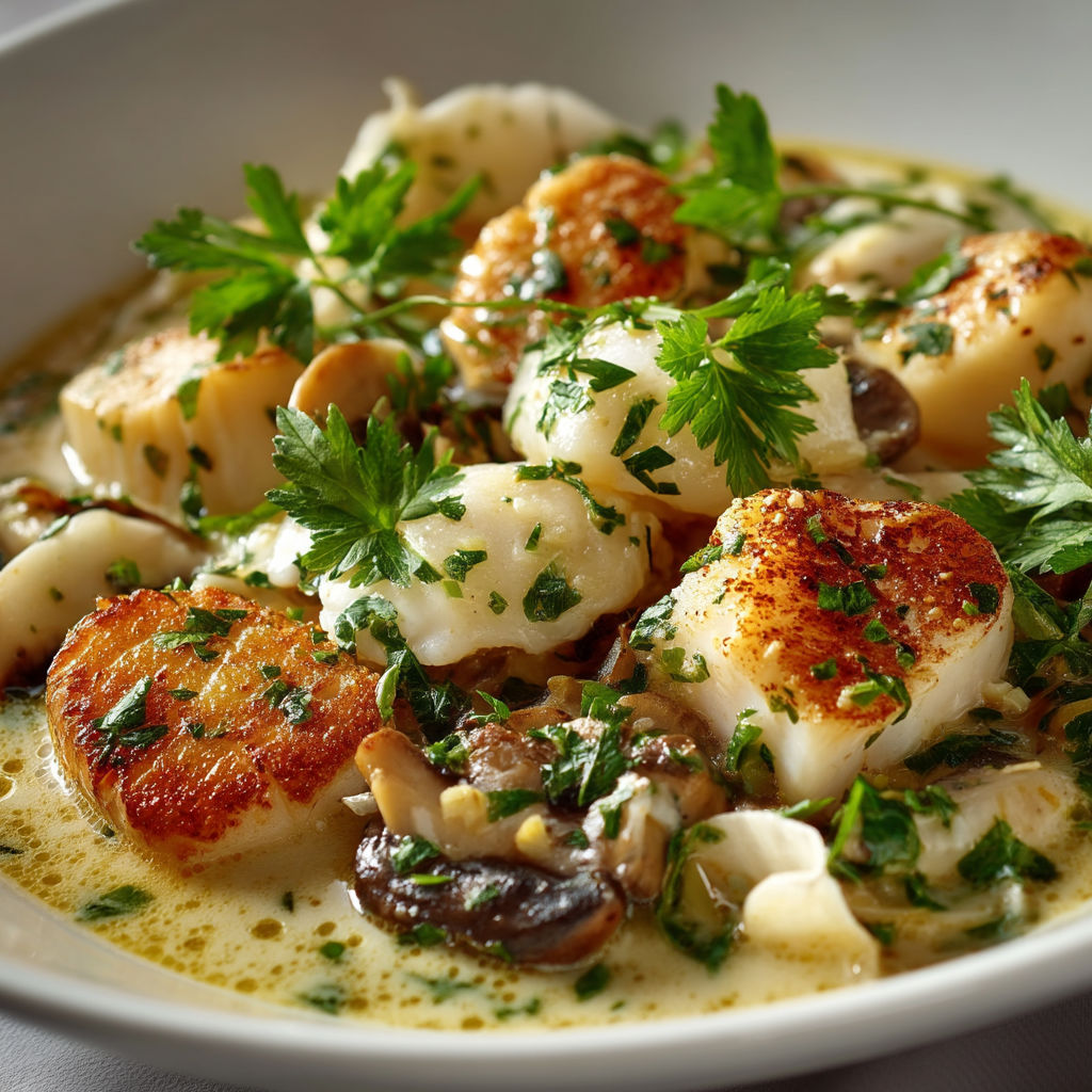 A bowl of food with a white plate.
