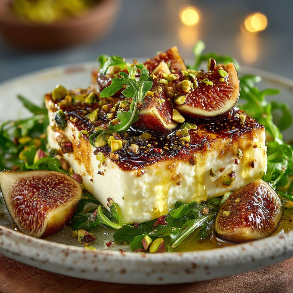 A plate of food with fruits and vegetables.
