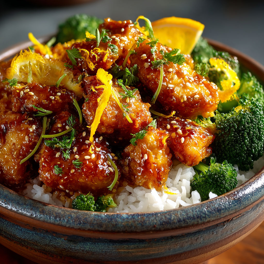 A bowl of chicken, broccoli and rice.