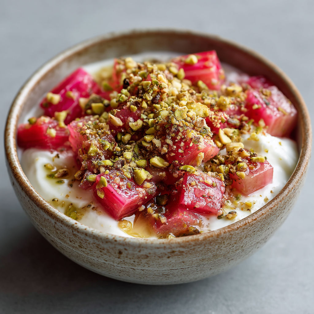 A bowl of food with a variety of toppings.