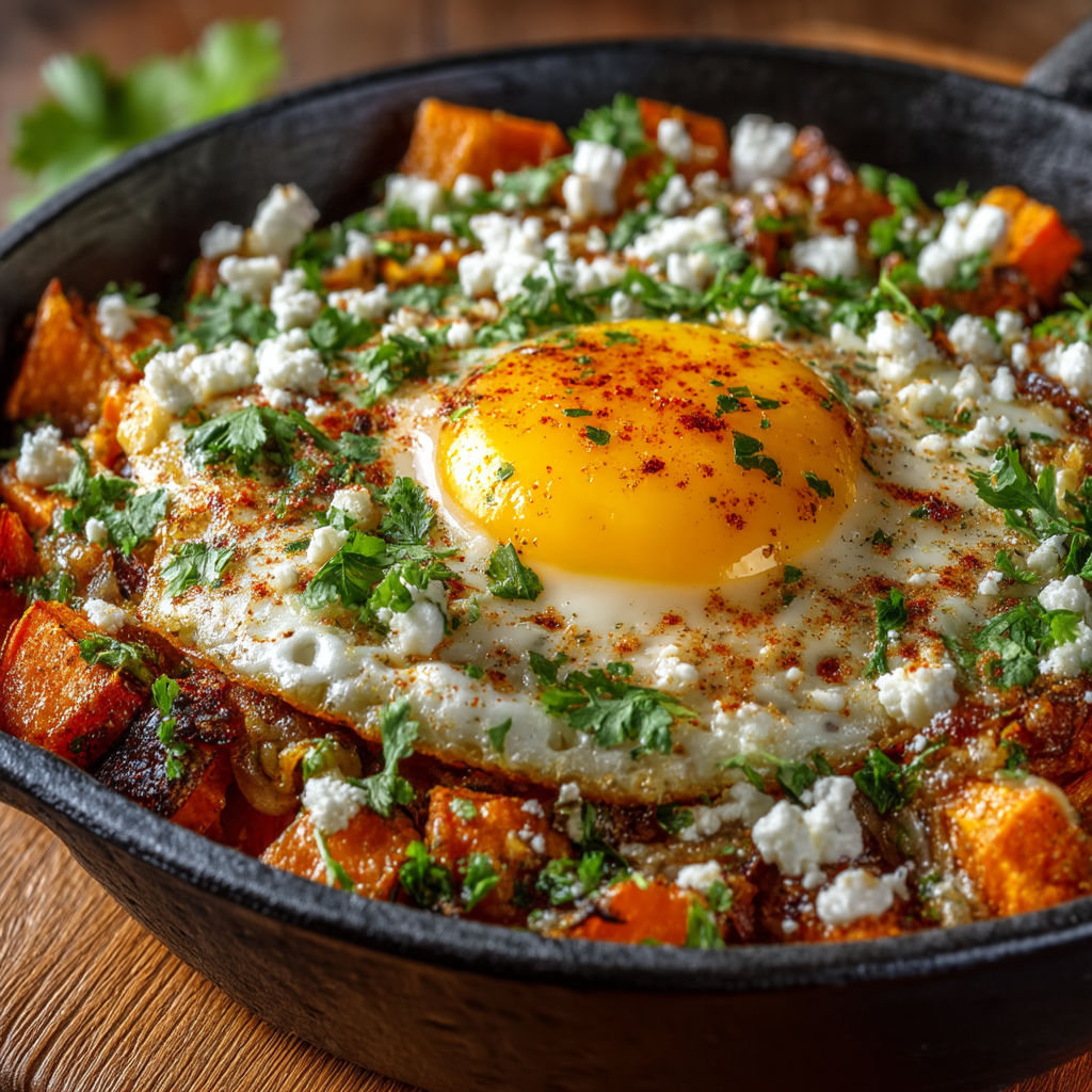 A fried egg in a bowl with vegetables.