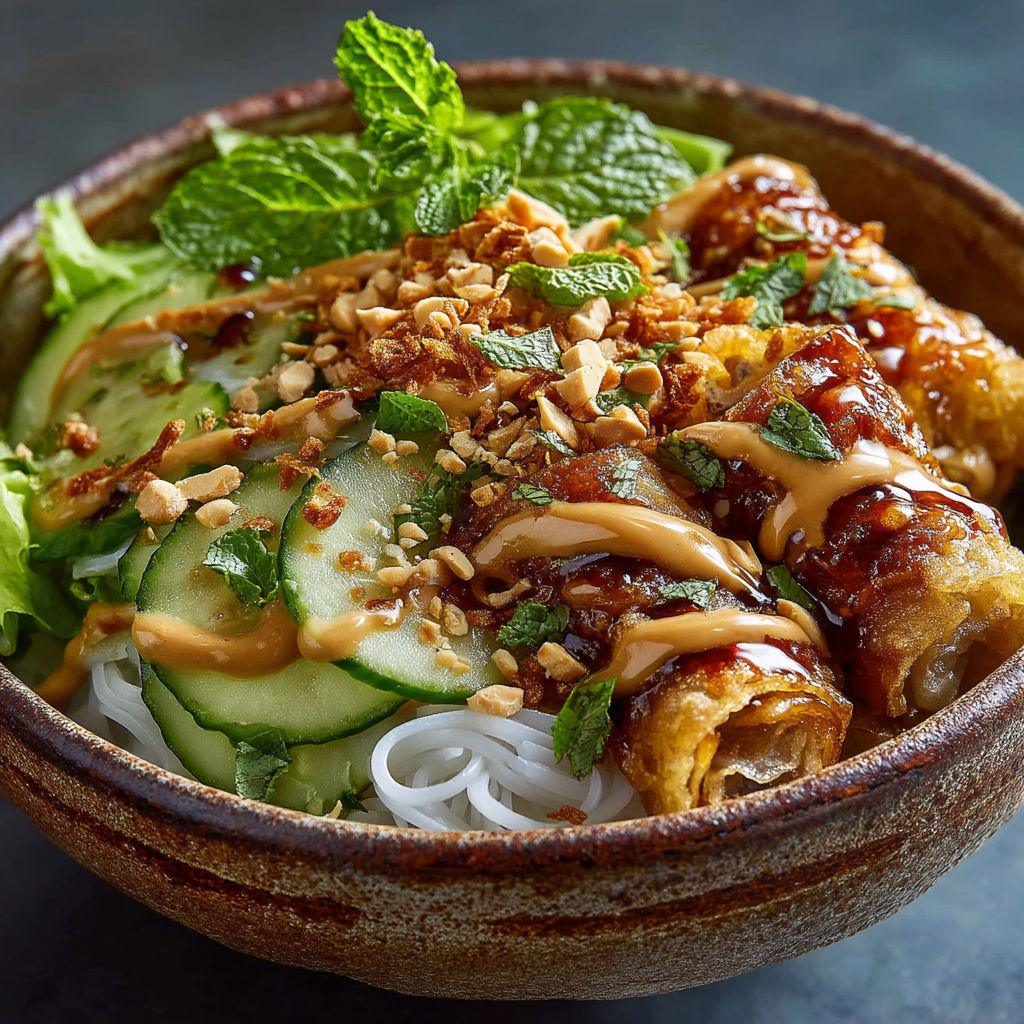 A bowl of food with meat and vegetables.
