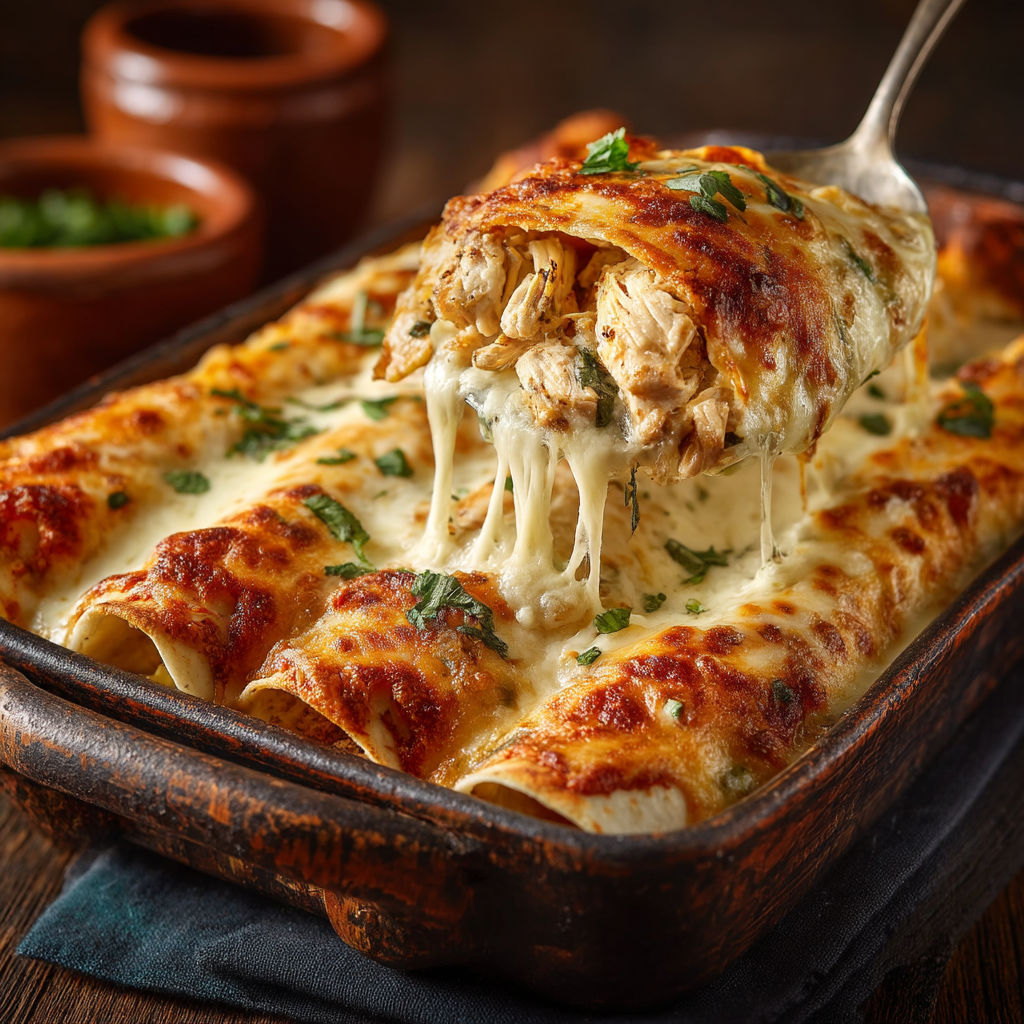 A delicious meal of chicken and cheese.