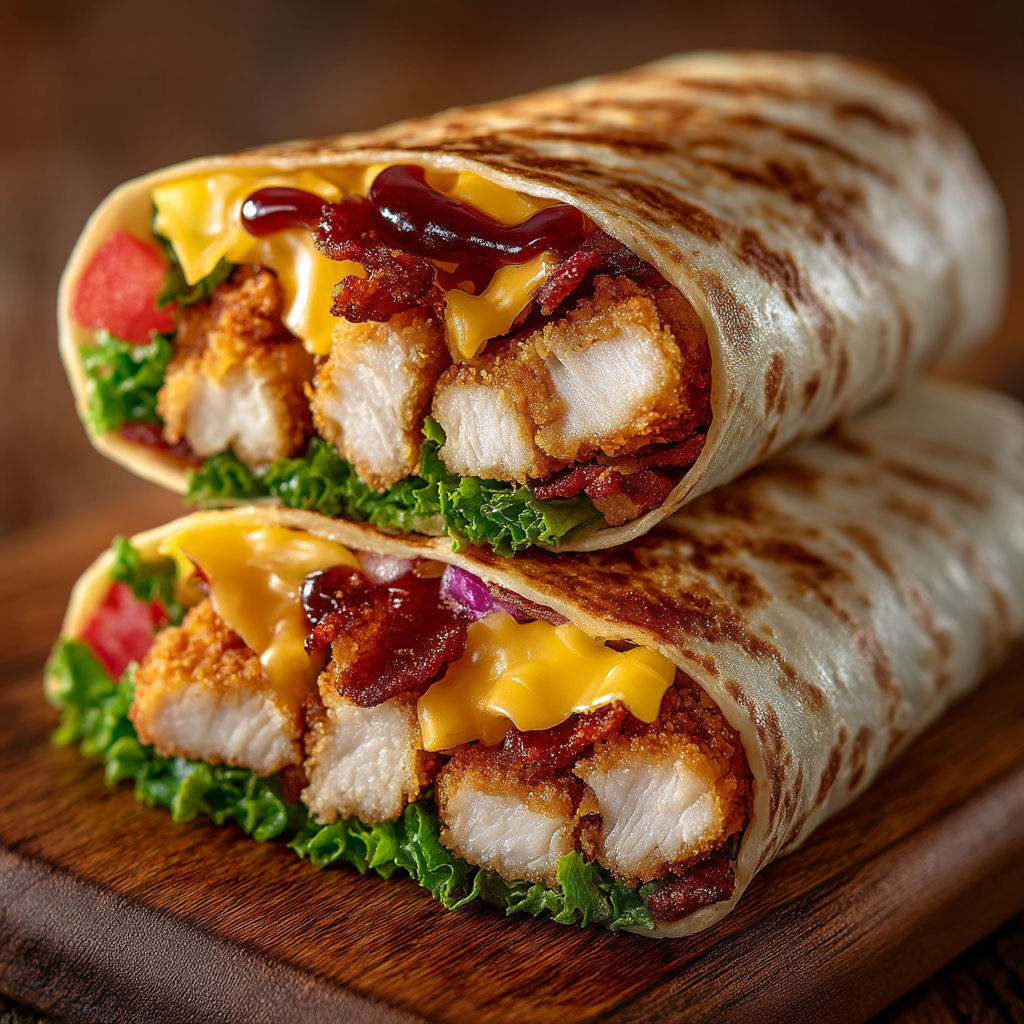 Croustiwrap poulet bacon.