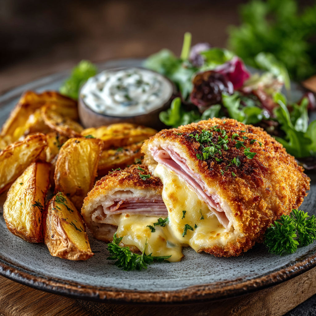 A plate of food with a sandwich and salad.
