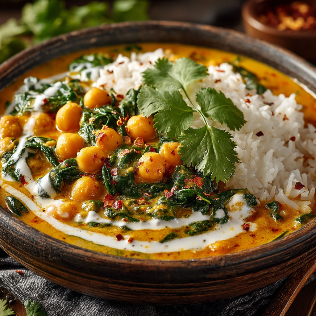 A bowl of soup with rice, beans, and greens.