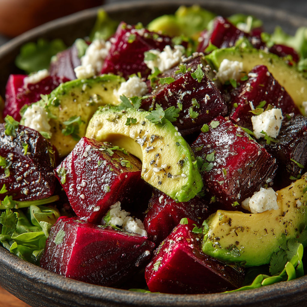 A bowl of food with a variety of ingredients.