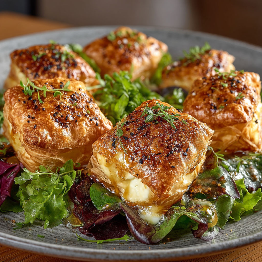 A plate of food with a variety of items on it.